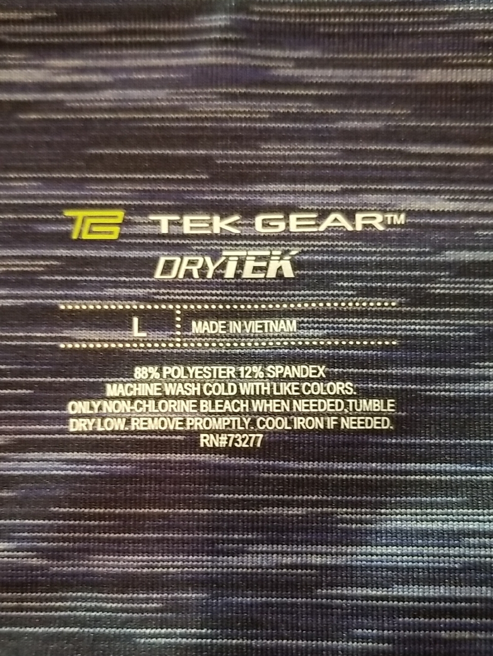 Tek Gear Blue Cropped Leggings - Picture 5 of 5